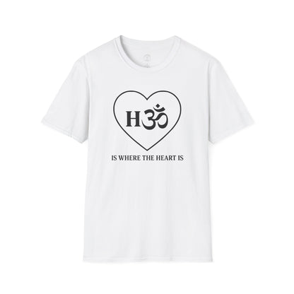 H(Om) Is Where the Heart Is T-Shirt
