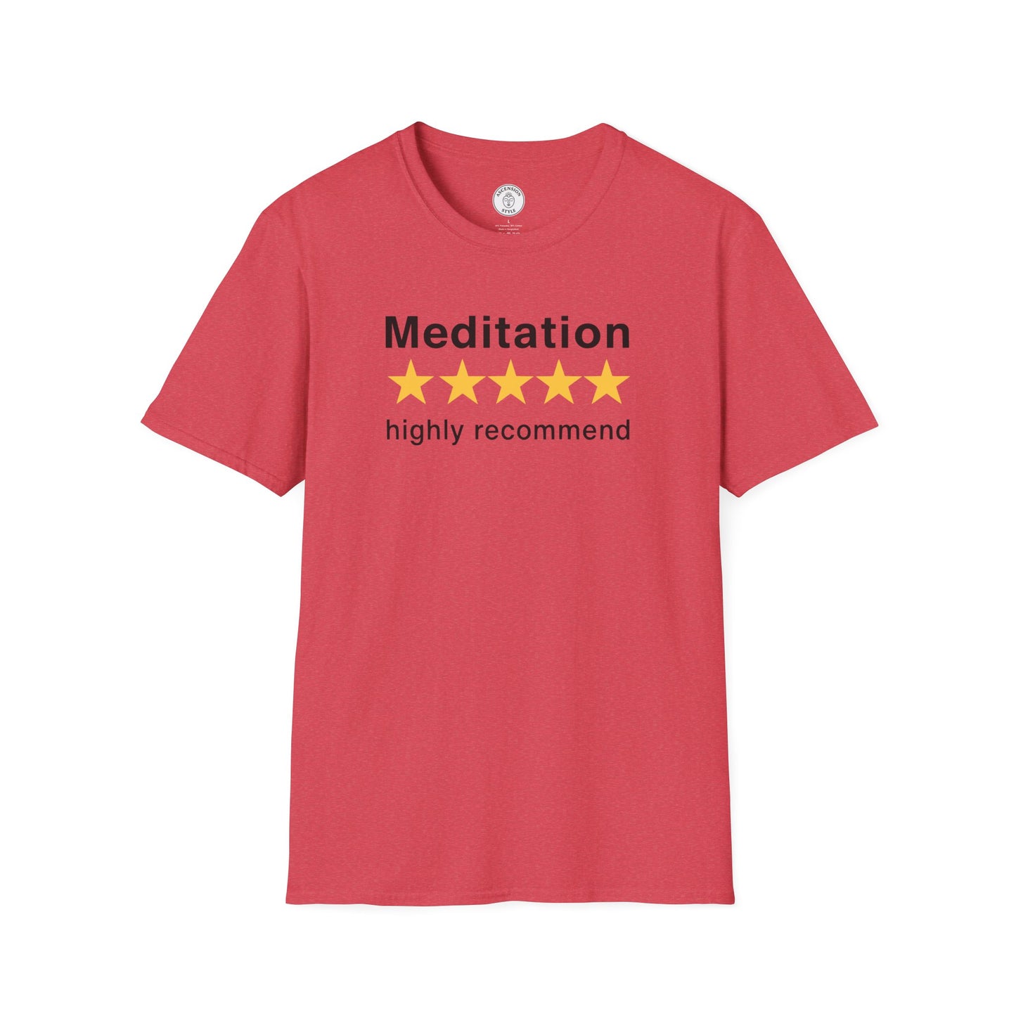 Meditation Highly Recommend T-Shirt