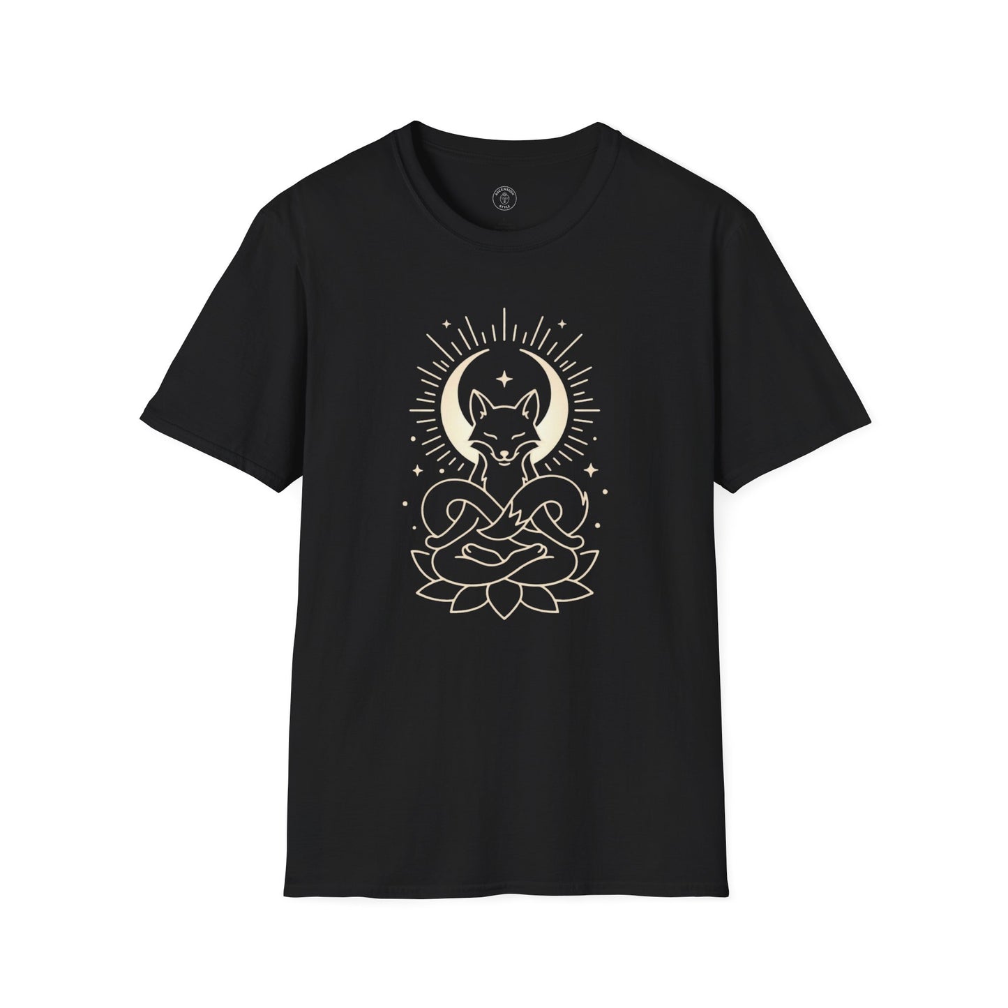 Meditating Fox Moon T-Shirt