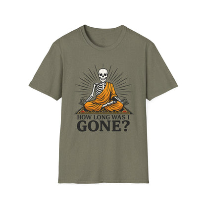 How Long Was I Gone? Skeleton T-Shirt