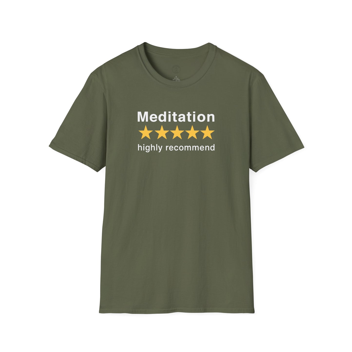 Meditation Highly Recommend T-Shirt