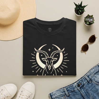 Meditating Goat Moon T-Shirt