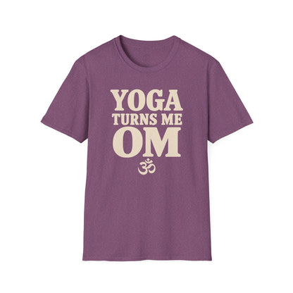Yoga Turns Me Om T-Shirt