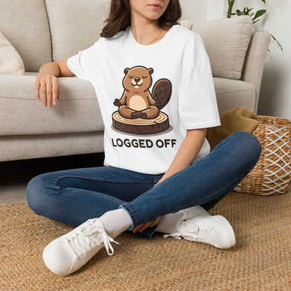 Logged Off Beaver T-Shirt