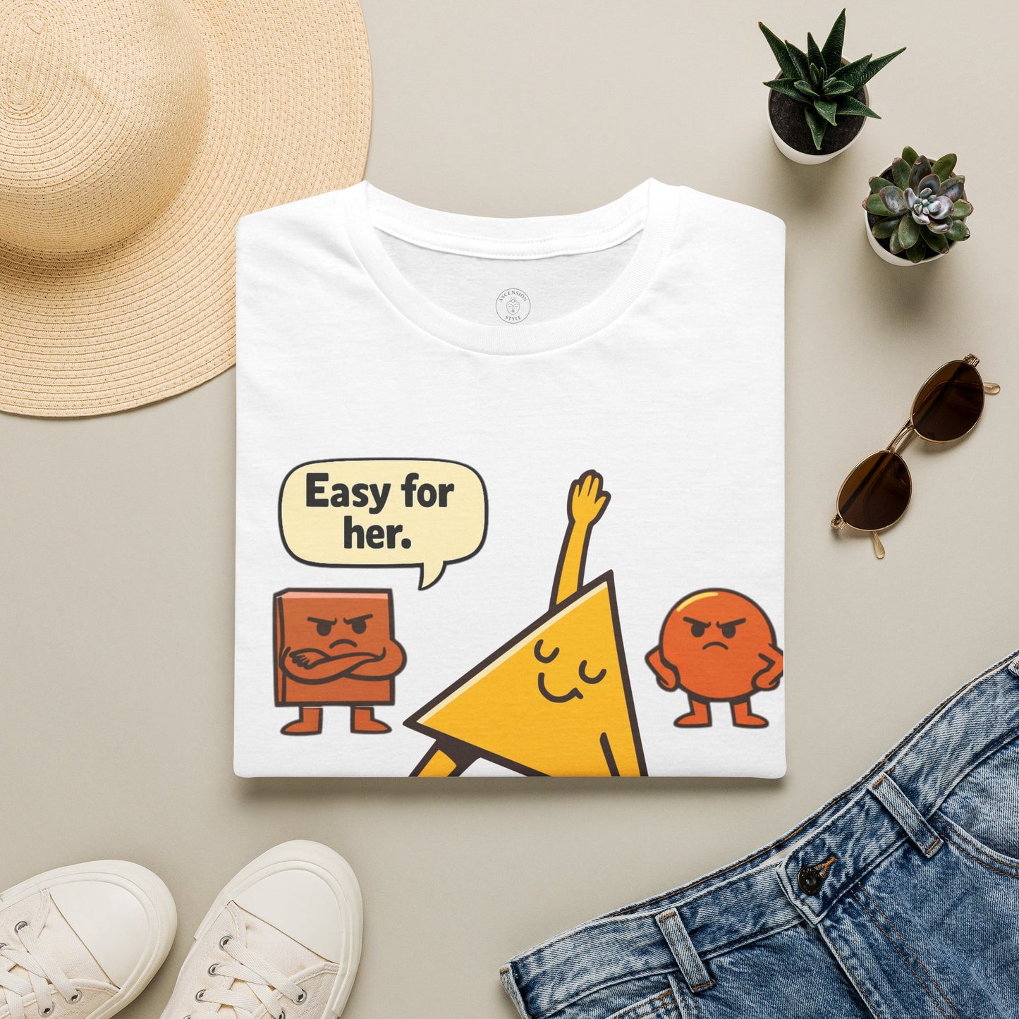 Triangle Pose Yoga T-Shirt
