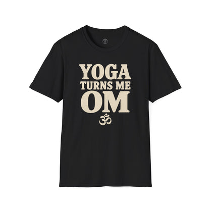 Yoga Turns Me Om T-Shirt