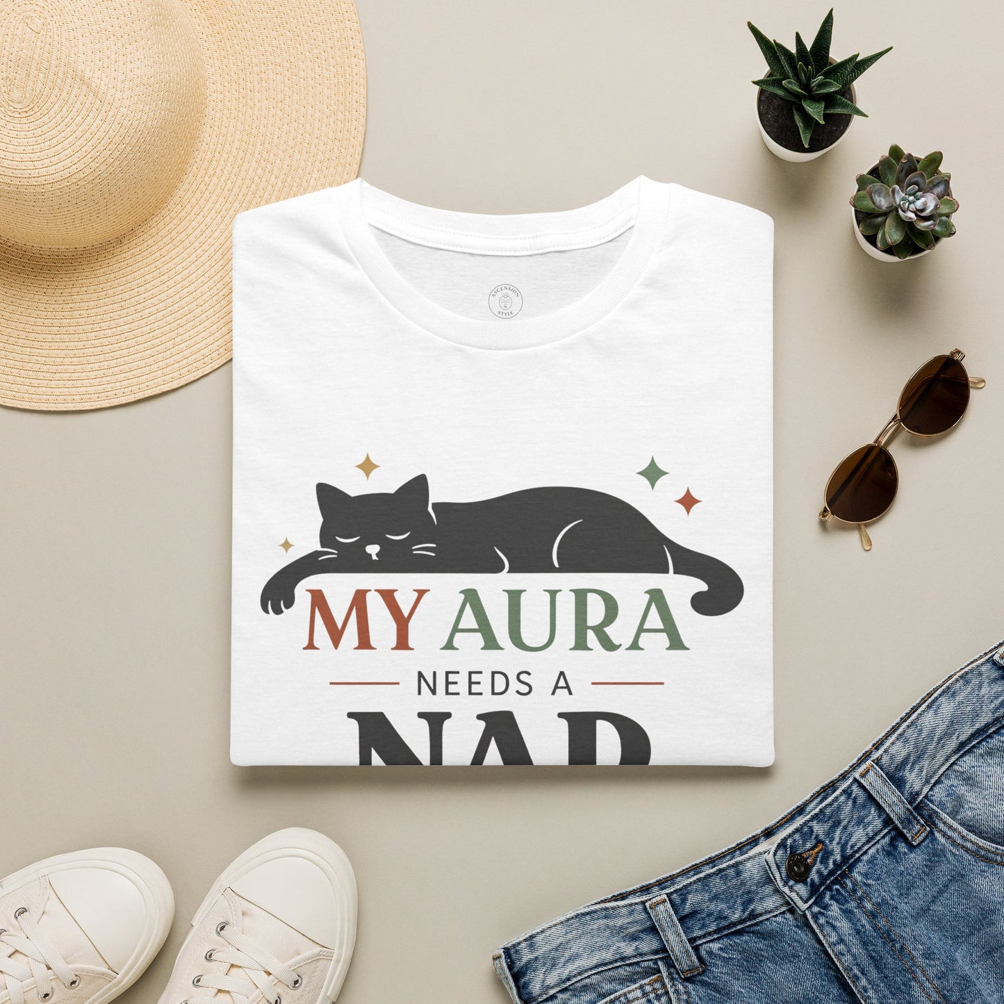 My Aura Needs A Nap Cat T-Shirt