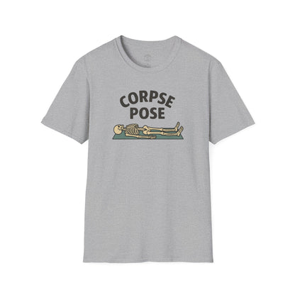 Corpse Pose Skeleton Yoga T-Shirt