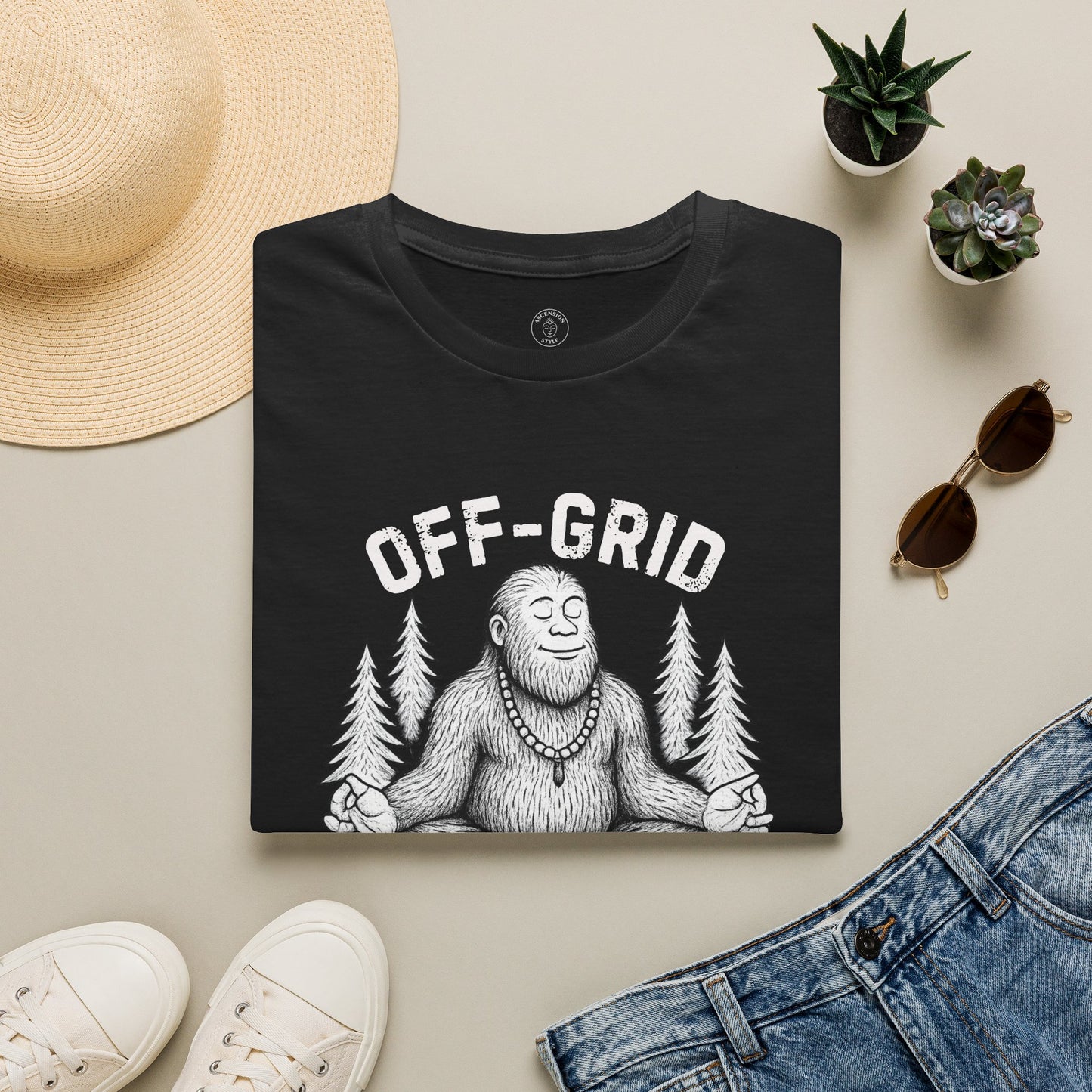 Off-Grid Guru Sasquatch T-Shirt