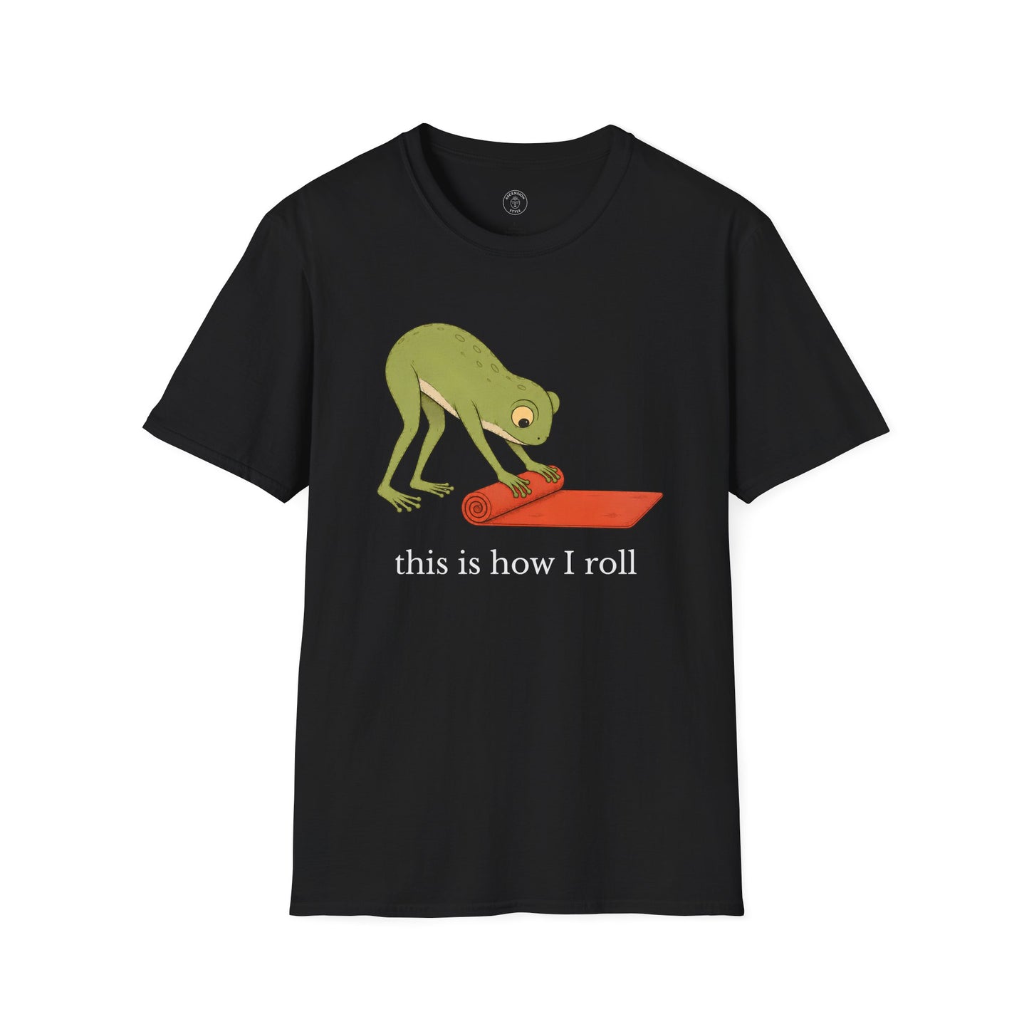 This Is How I Roll Yoga Frog T-Shirt