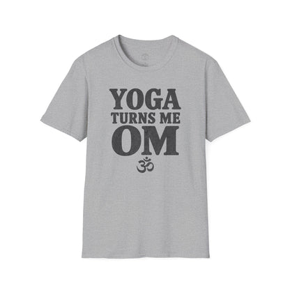 Yoga Turns Me Om T-Shirt