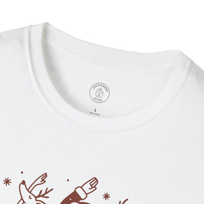 Let It Flow Christmas Yoga T-Shirt