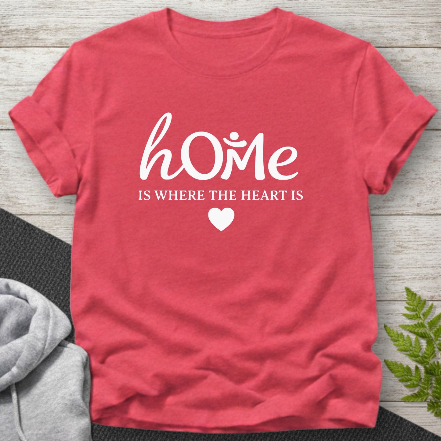 H(Om) Is Where the Heart Is T-Shirt