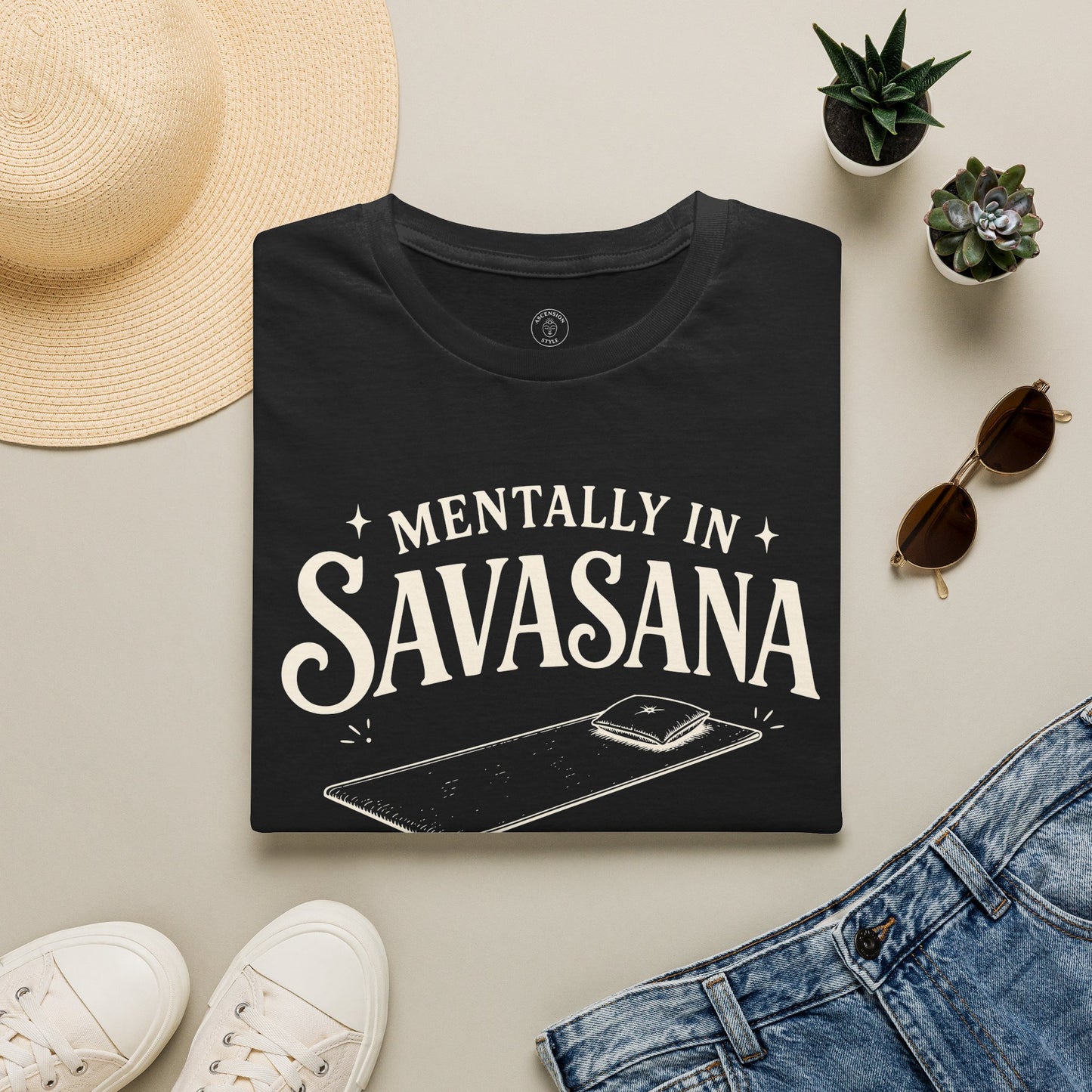 Mentally In Savasana T-Shirt