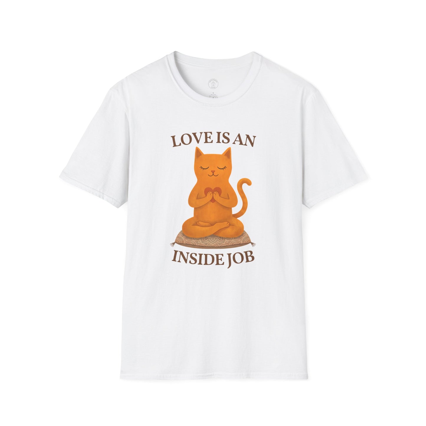 Love Is An Inside Job Cat T-Shirt