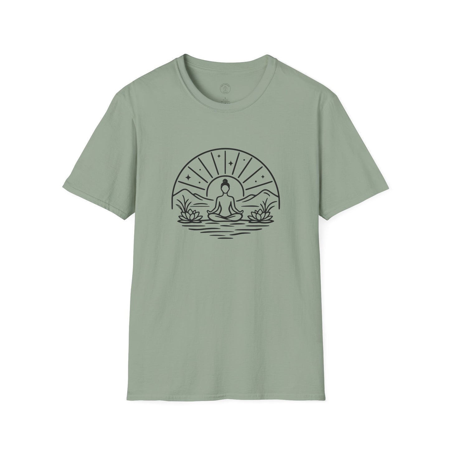 Sunrise Lotus Meditation T-Shirt