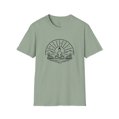 Sunrise Lotus Meditation T-Shirt