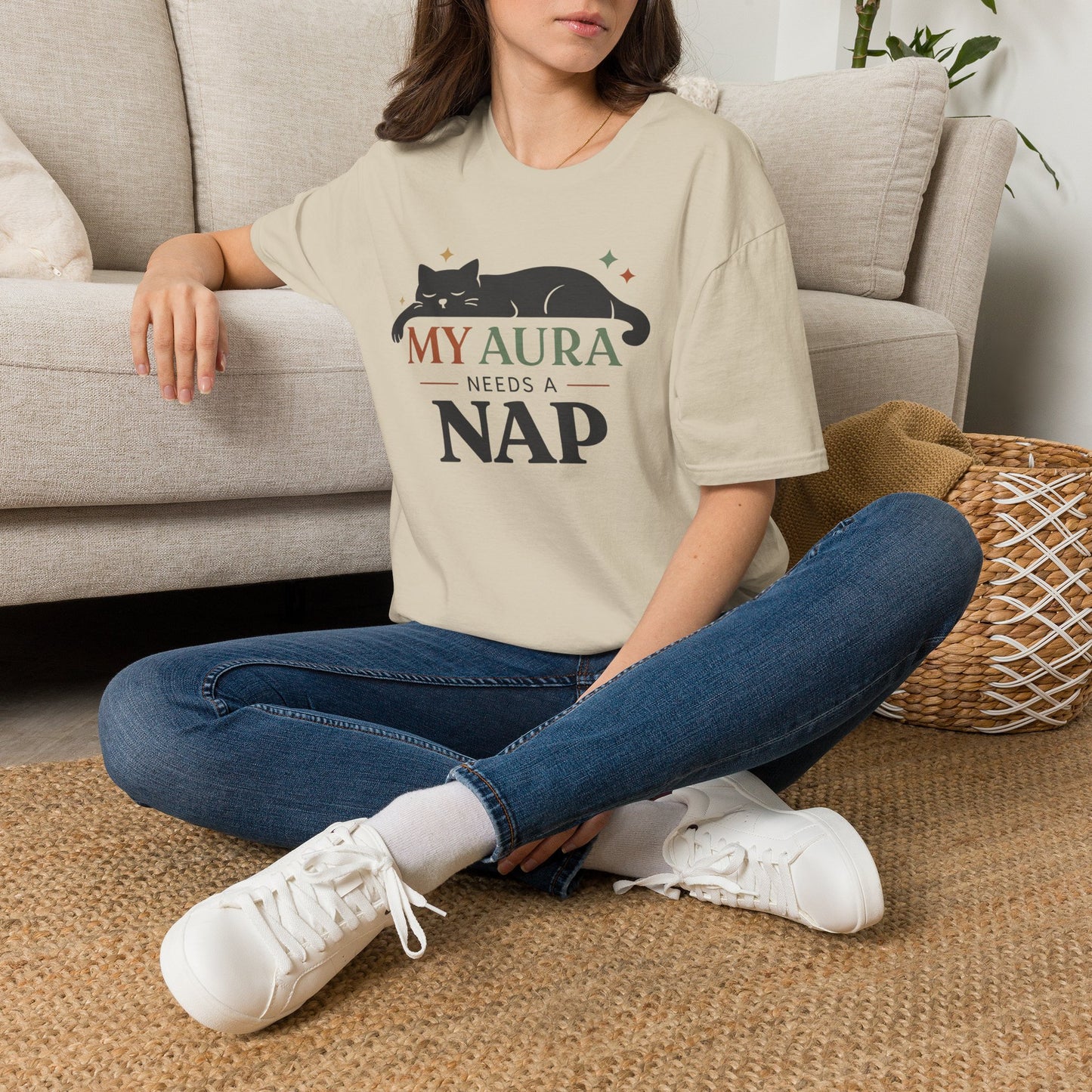 My Aura Needs A Nap Cat T-Shirt