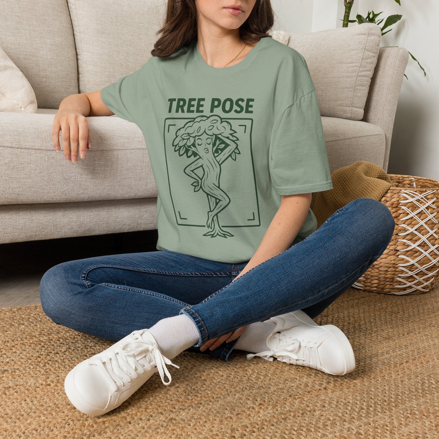 Tree Pose Yoga T-Shirt