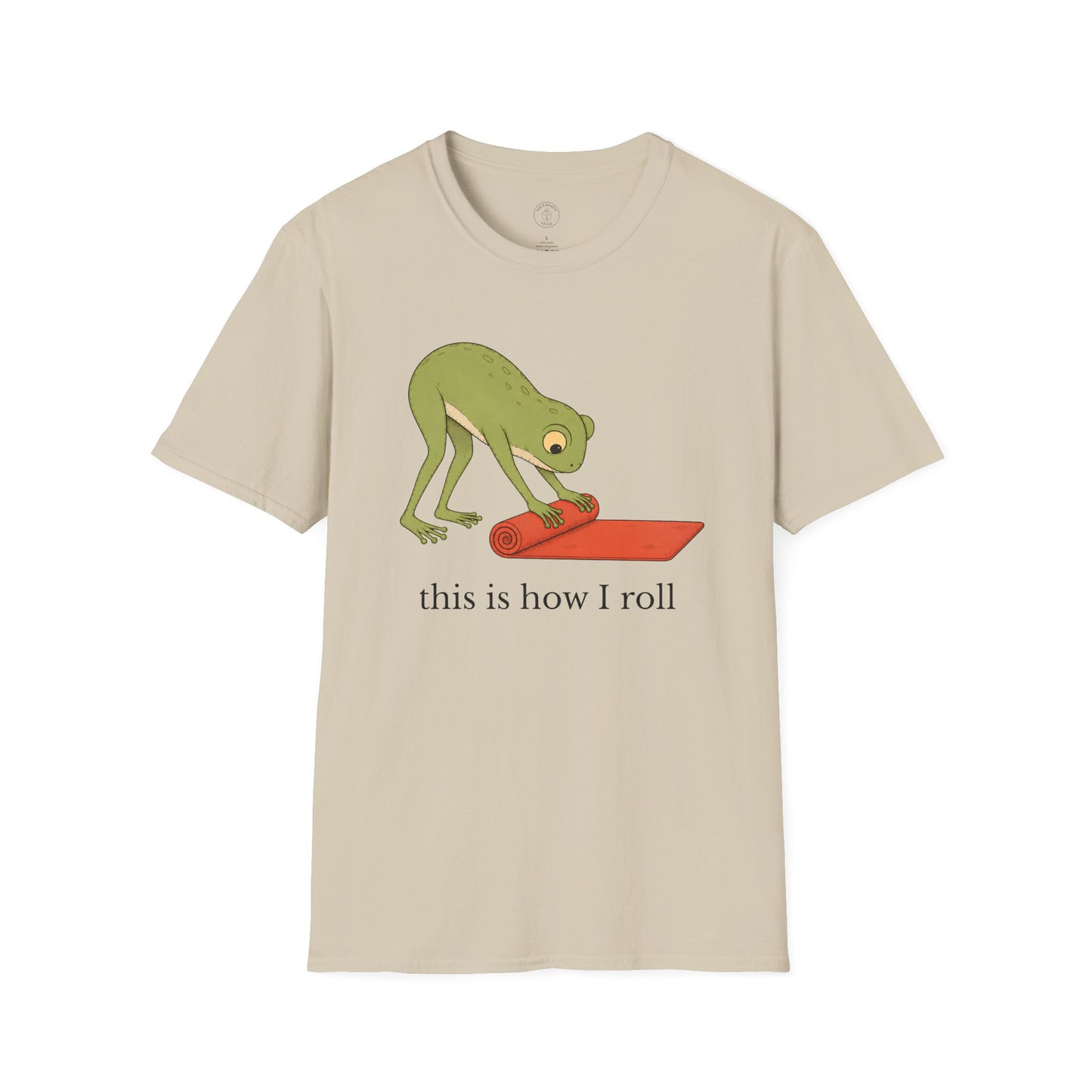 This Is How I Roll Yoga Frog T-Shirt