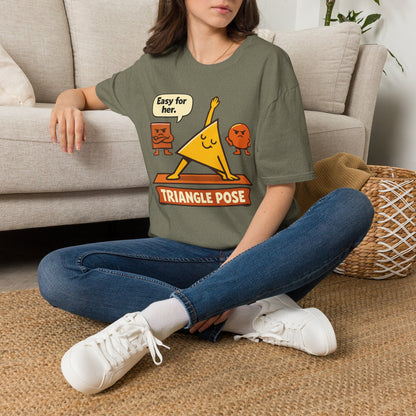Triangle Pose Yoga T-Shirt