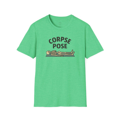 Corpse Pose Skeleton Yoga T-Shirt