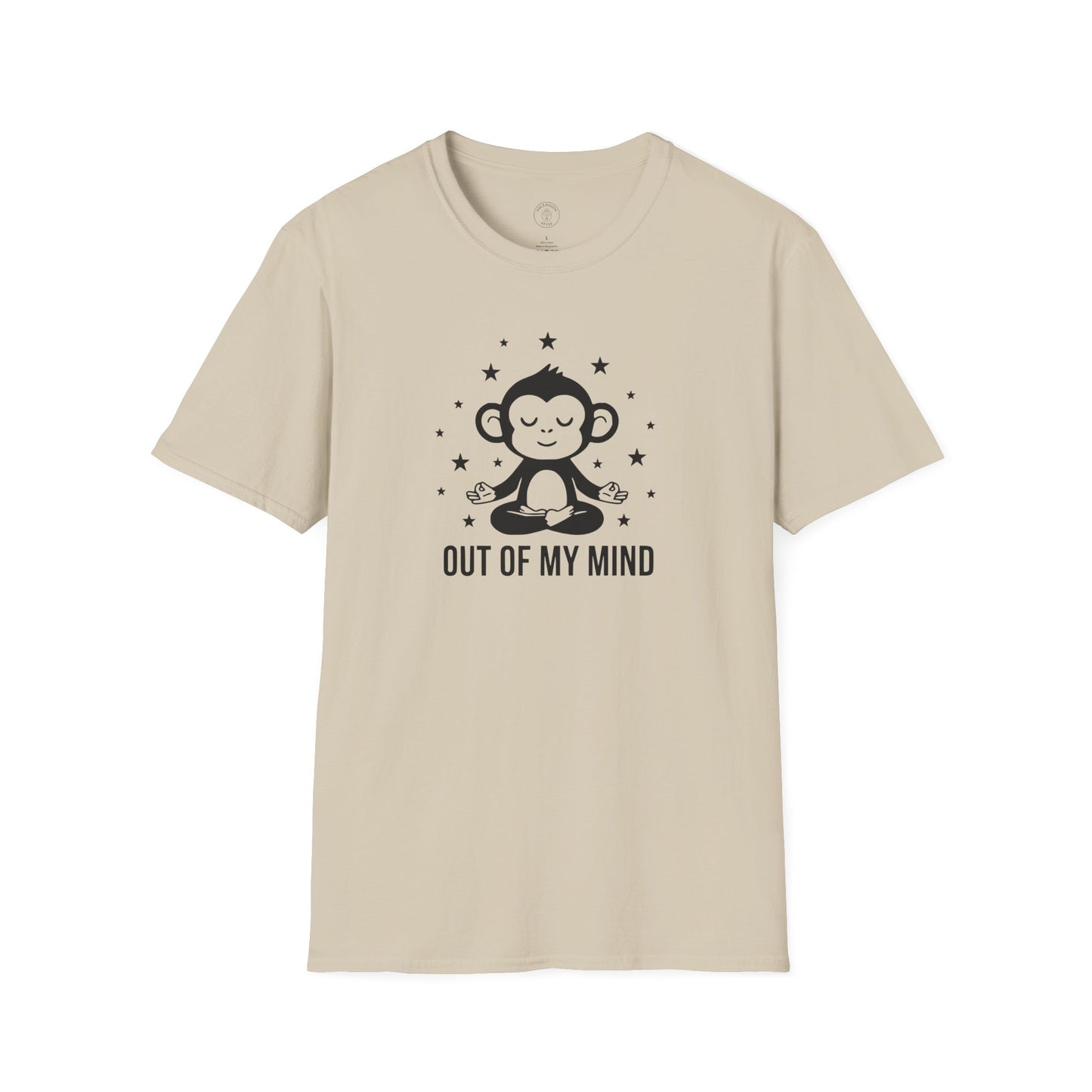 Out of My Mind Monkey Meditation T-Shirt