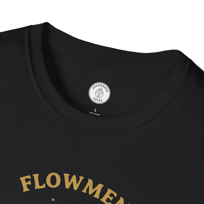 Flowmen Snowman Yoga T-Shirt