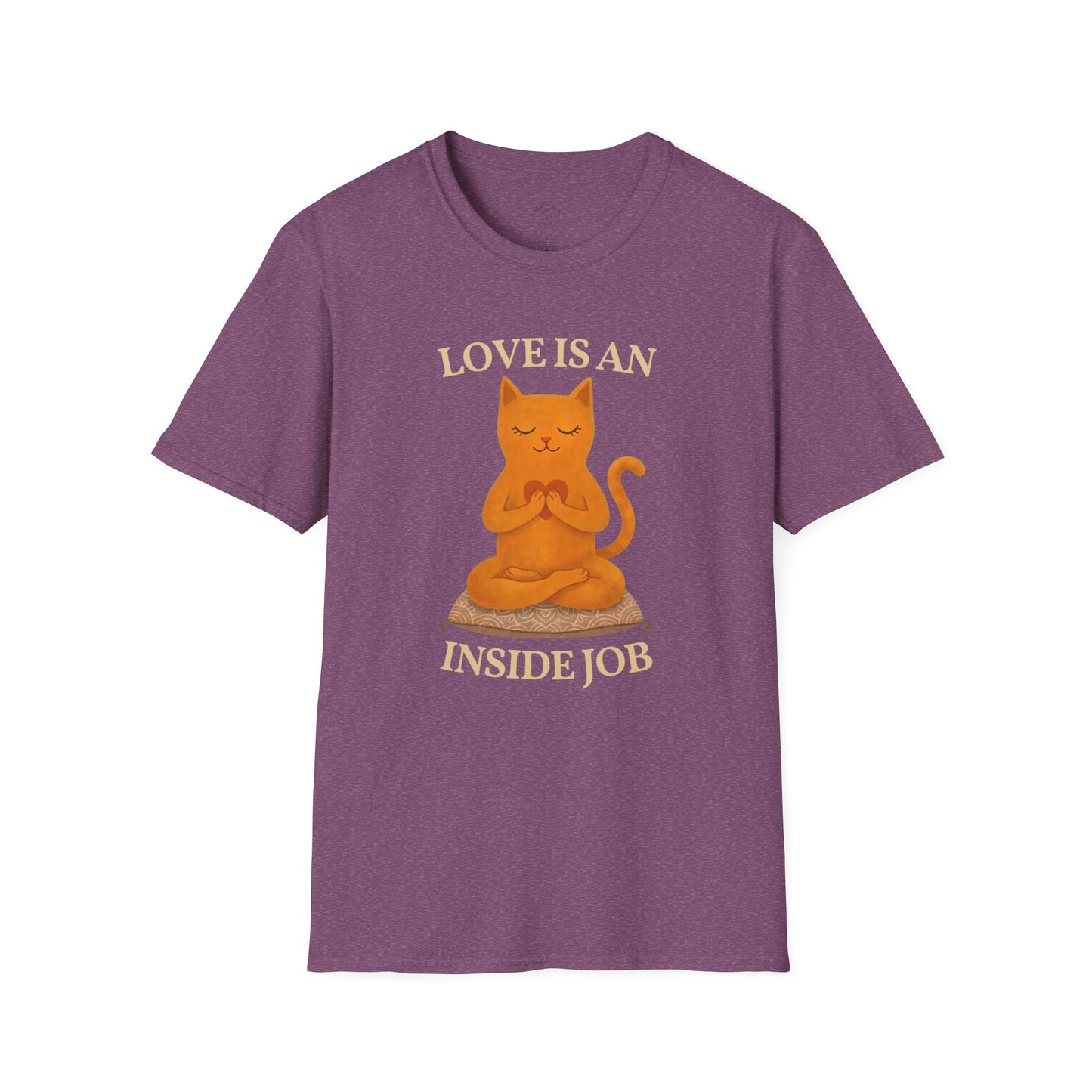 Love Is An Inside Job Cat T-Shirt