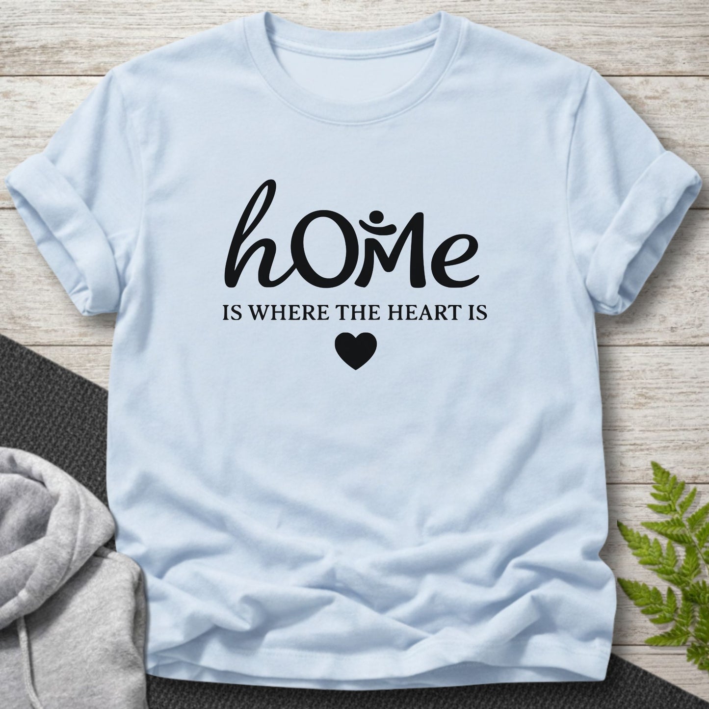 H(Om) Is Where the Heart Is T-Shirt