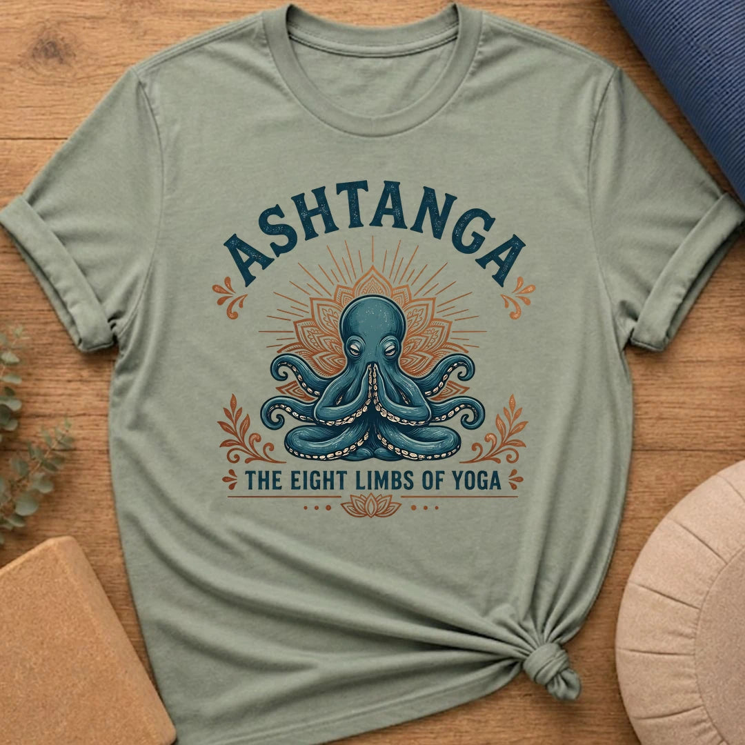 Ashtanga Octopus Shirt – Eight Limbs of Yoga T-Shirt