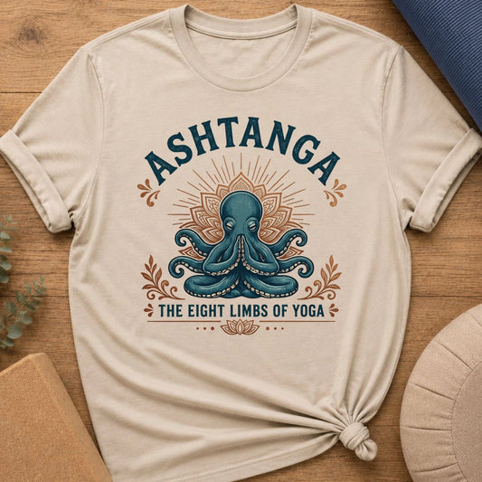 Ashtanga Octopus Shirt – Eight Limbs of Yoga T-Shirt