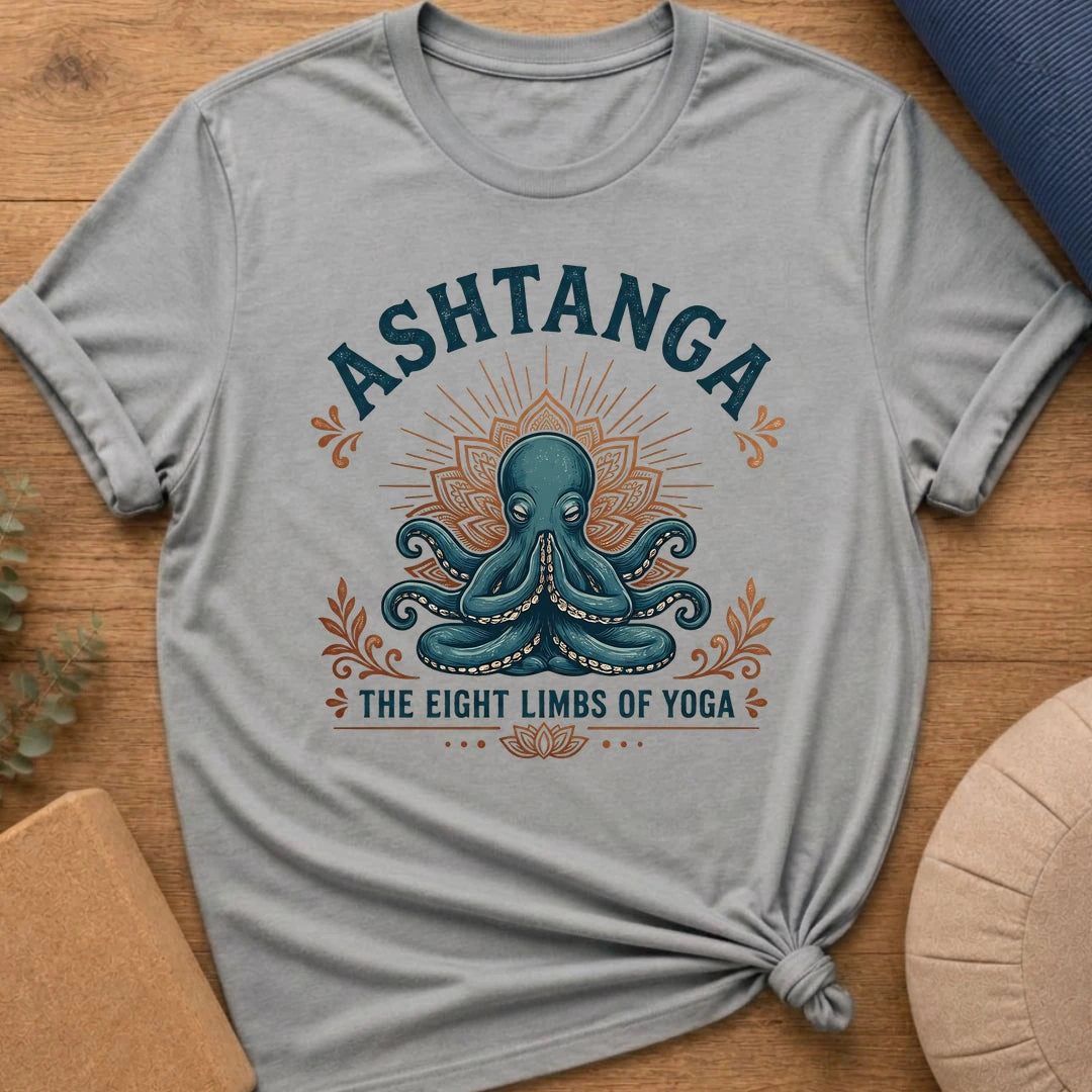 Ashtanga Octopus Shirt – Eight Limbs of Yoga T-Shirt