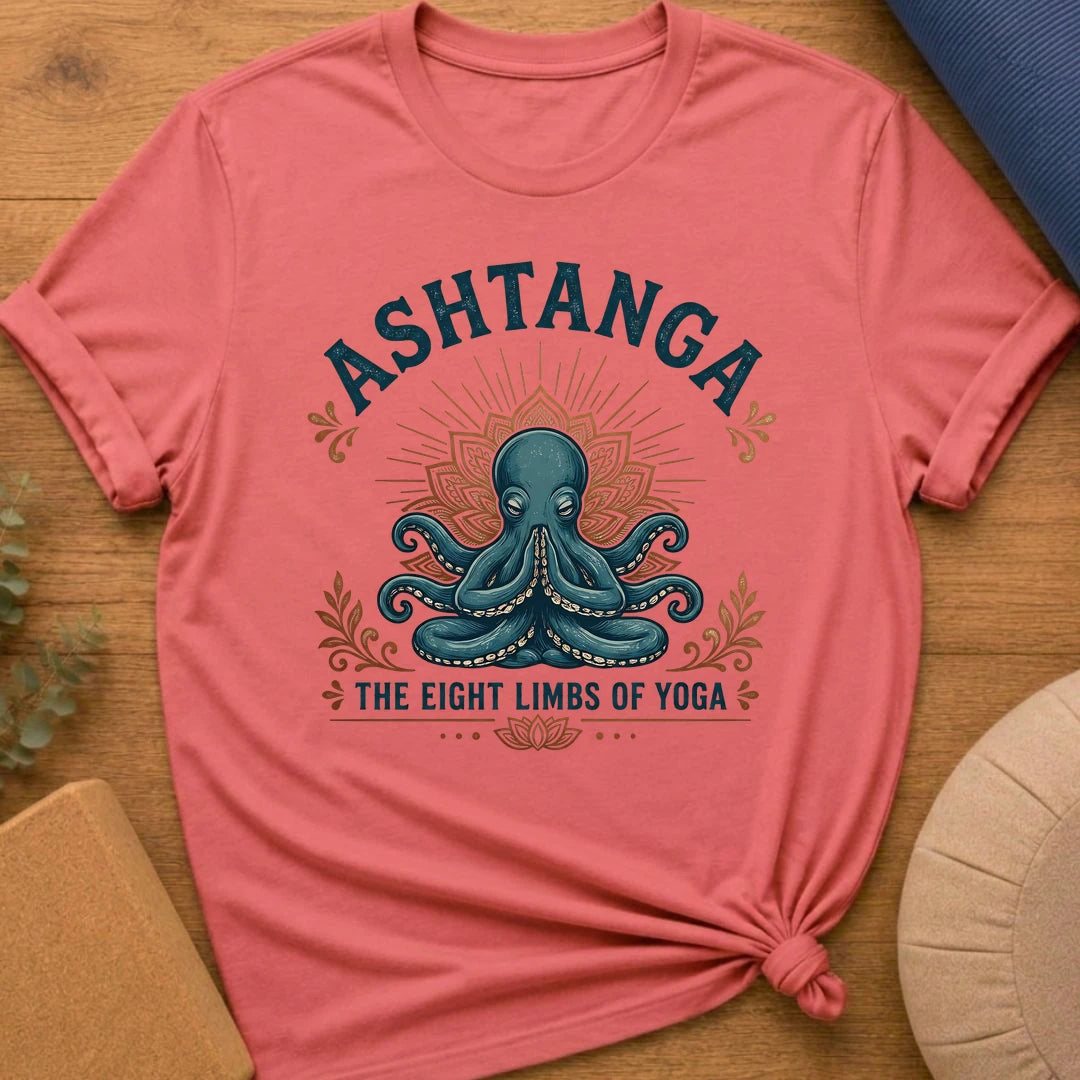 Ashtanga Octopus Shirt – Eight Limbs of Yoga T-Shirt