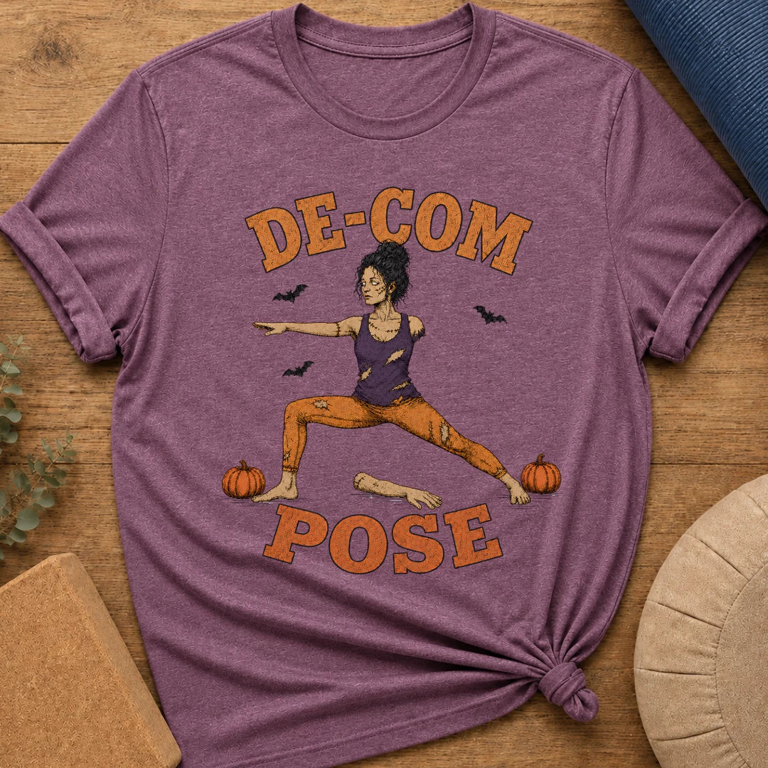 De-Com-Pose Zombie Yoga T-Shirt