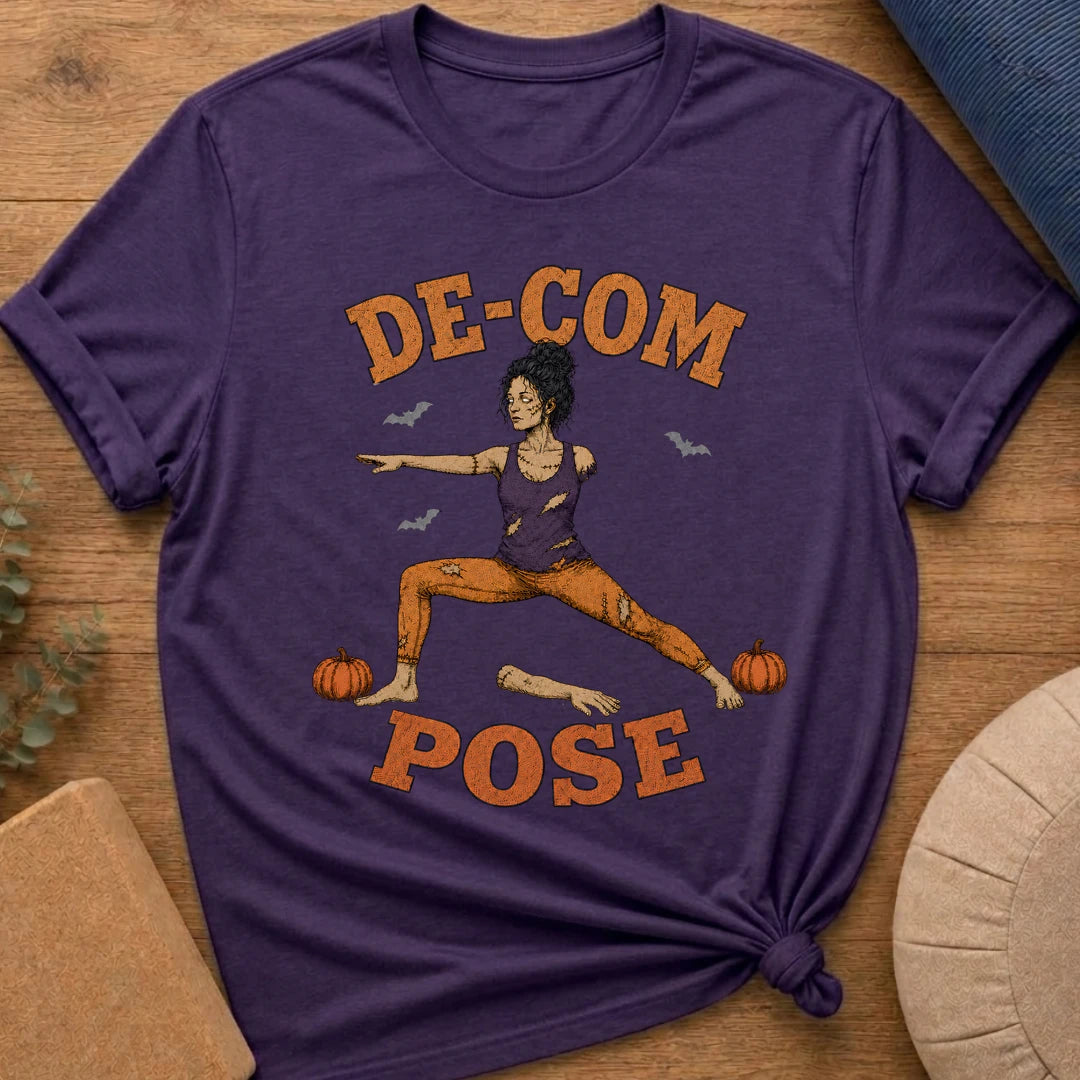 De-Com-Pose Zombie Yoga T-Shirt