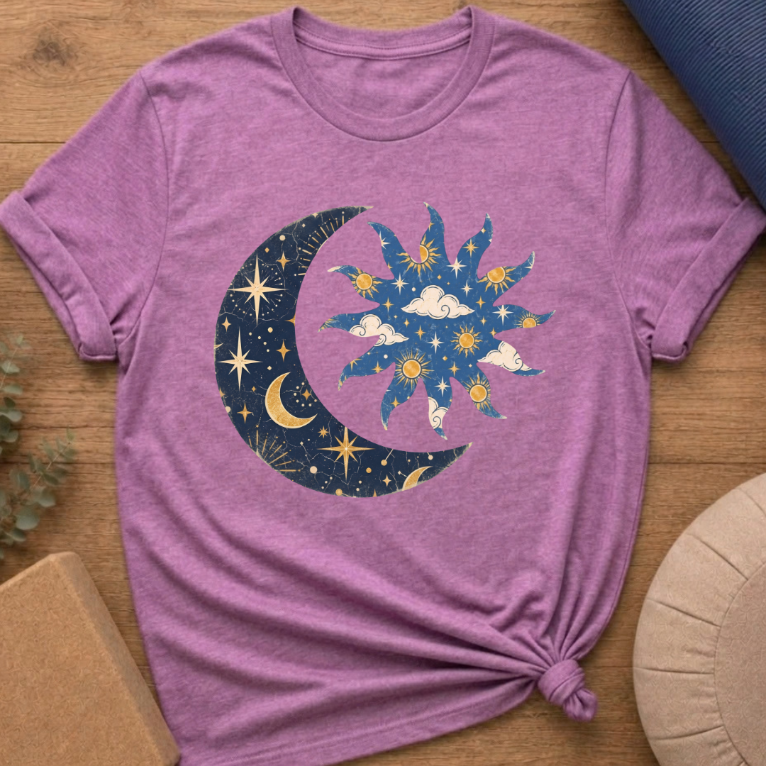 Celestial Sun Moon T-Shirt
