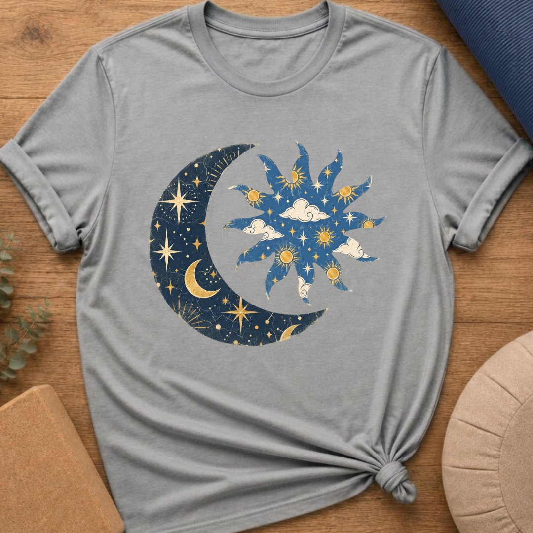 Celestial Sun Moon T-Shirt