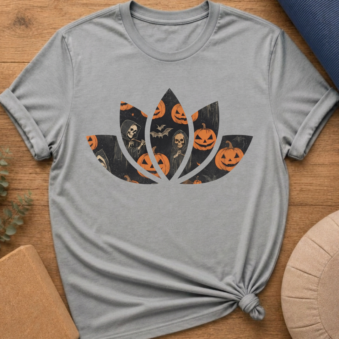 Pumpkin & Skeleton Lotus