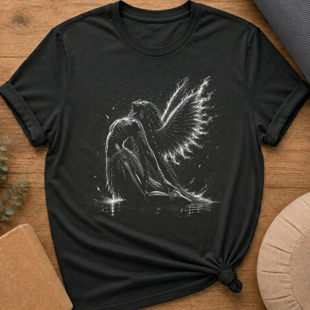 Vintage Camel Pose Angel T-Shirt