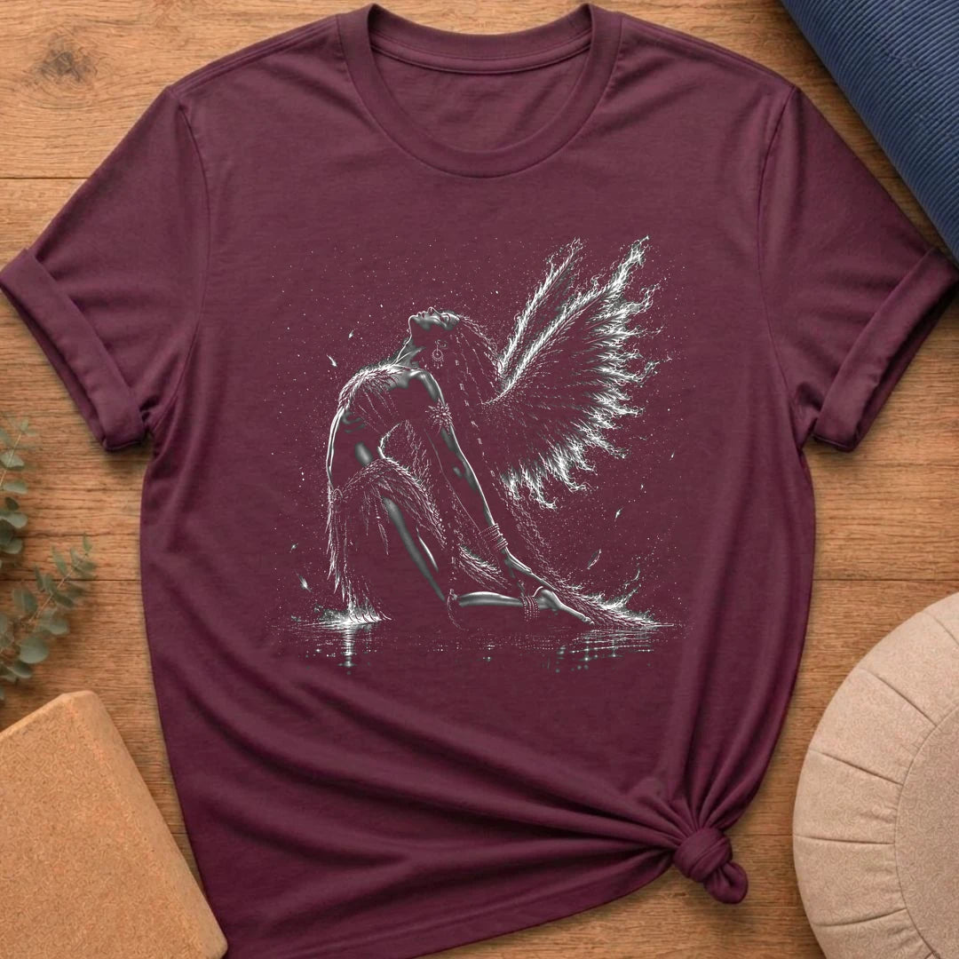 Vintage Camel Pose Angel T-Shirt
