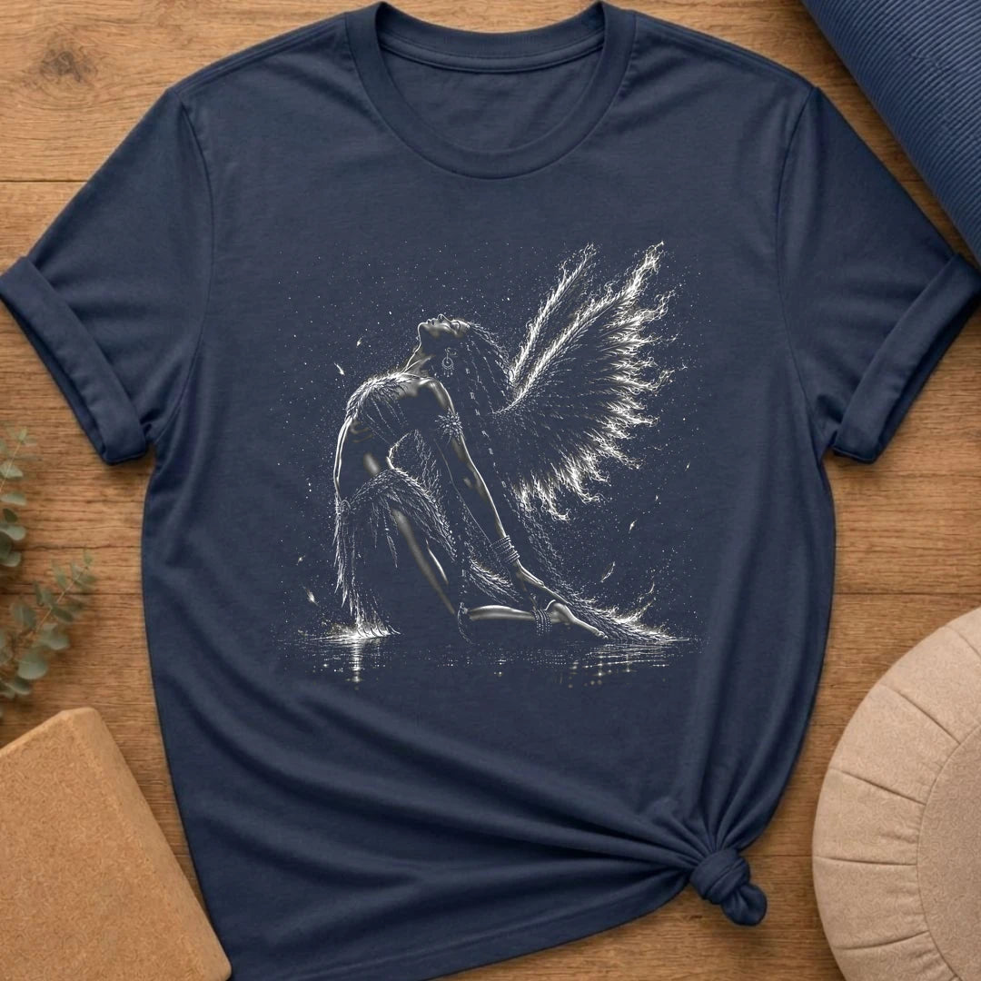 Vintage Camel Pose Angel T-Shirt
