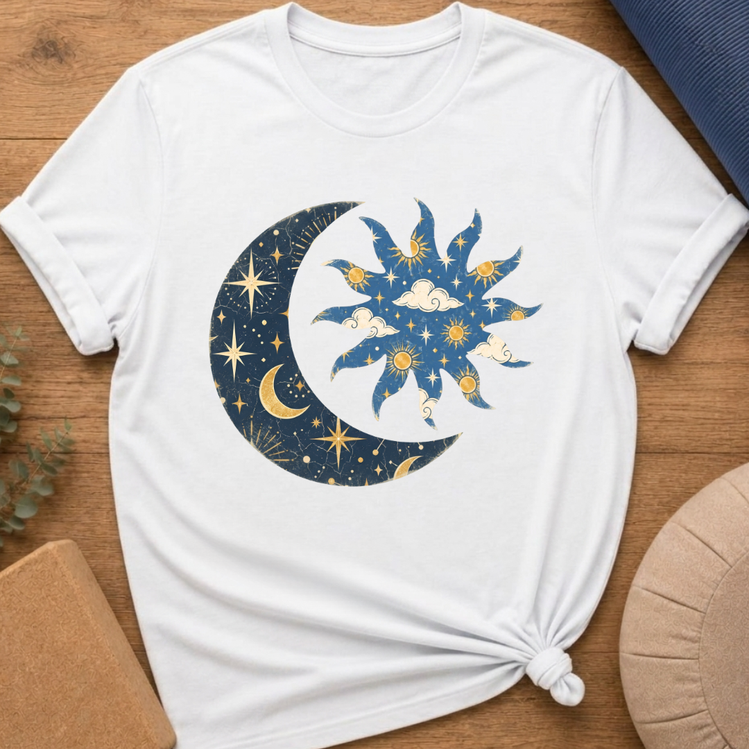 Celestial Sun Moon T-Shirt