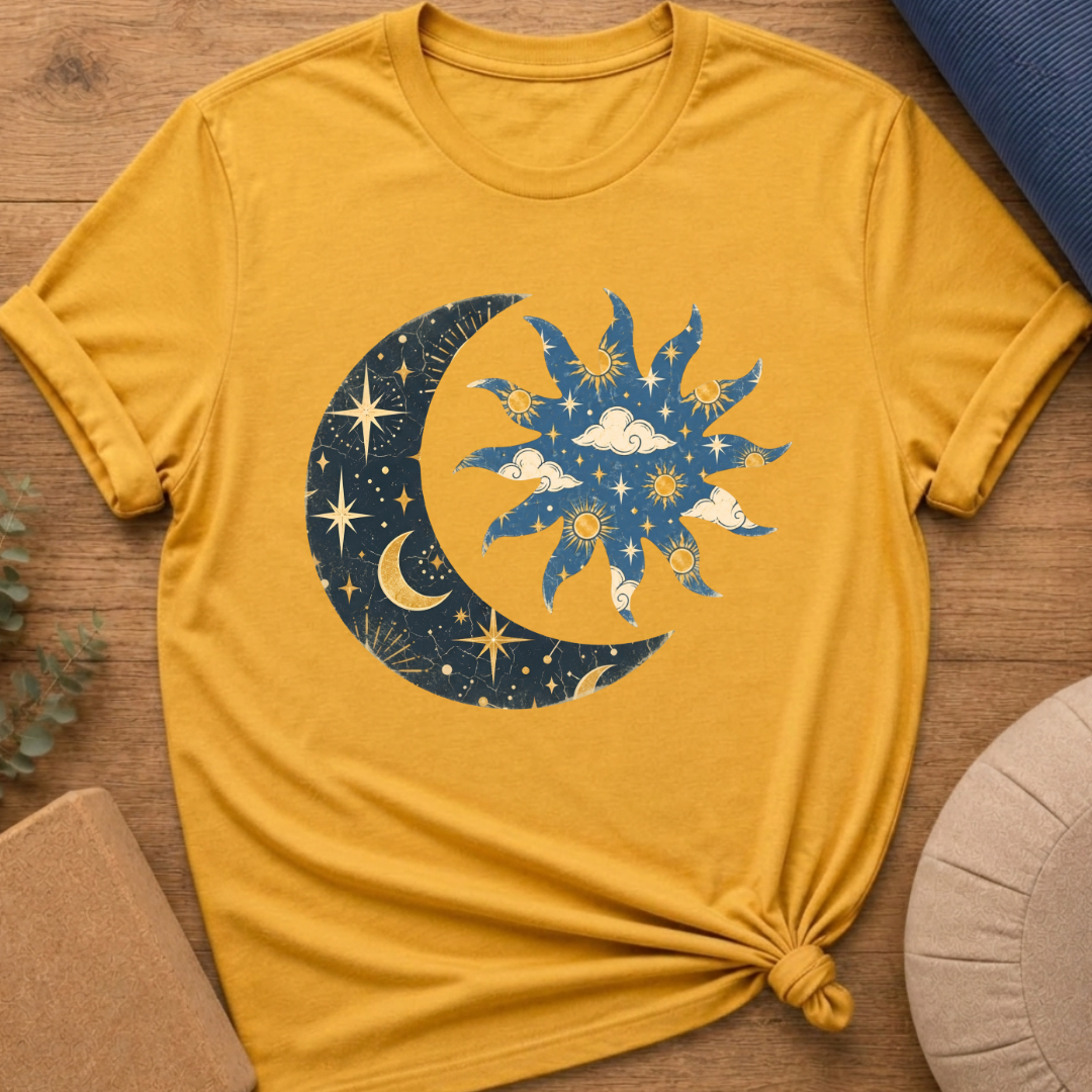 Celestial Sun Moon T-Shirt