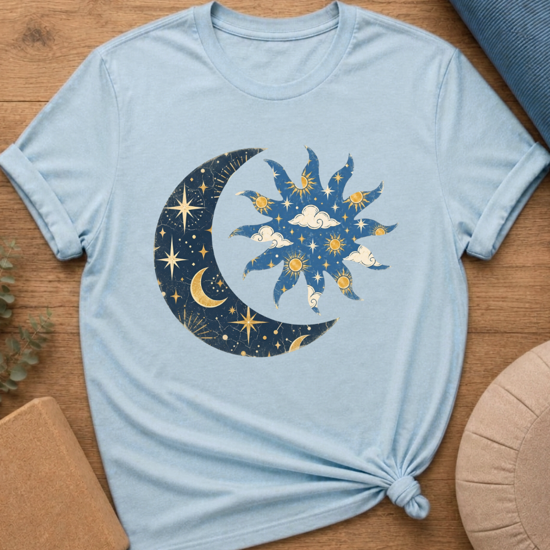 Celestial Sun Moon T-Shirt