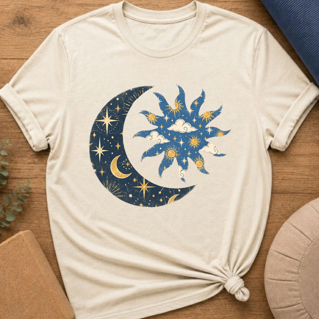 Celestial Sun Moon T-Shirt